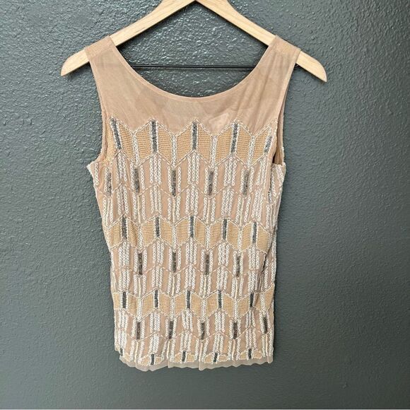 NWT Sundance Moondusk Beaded Tank | Size XS - Picture 1 of 8
